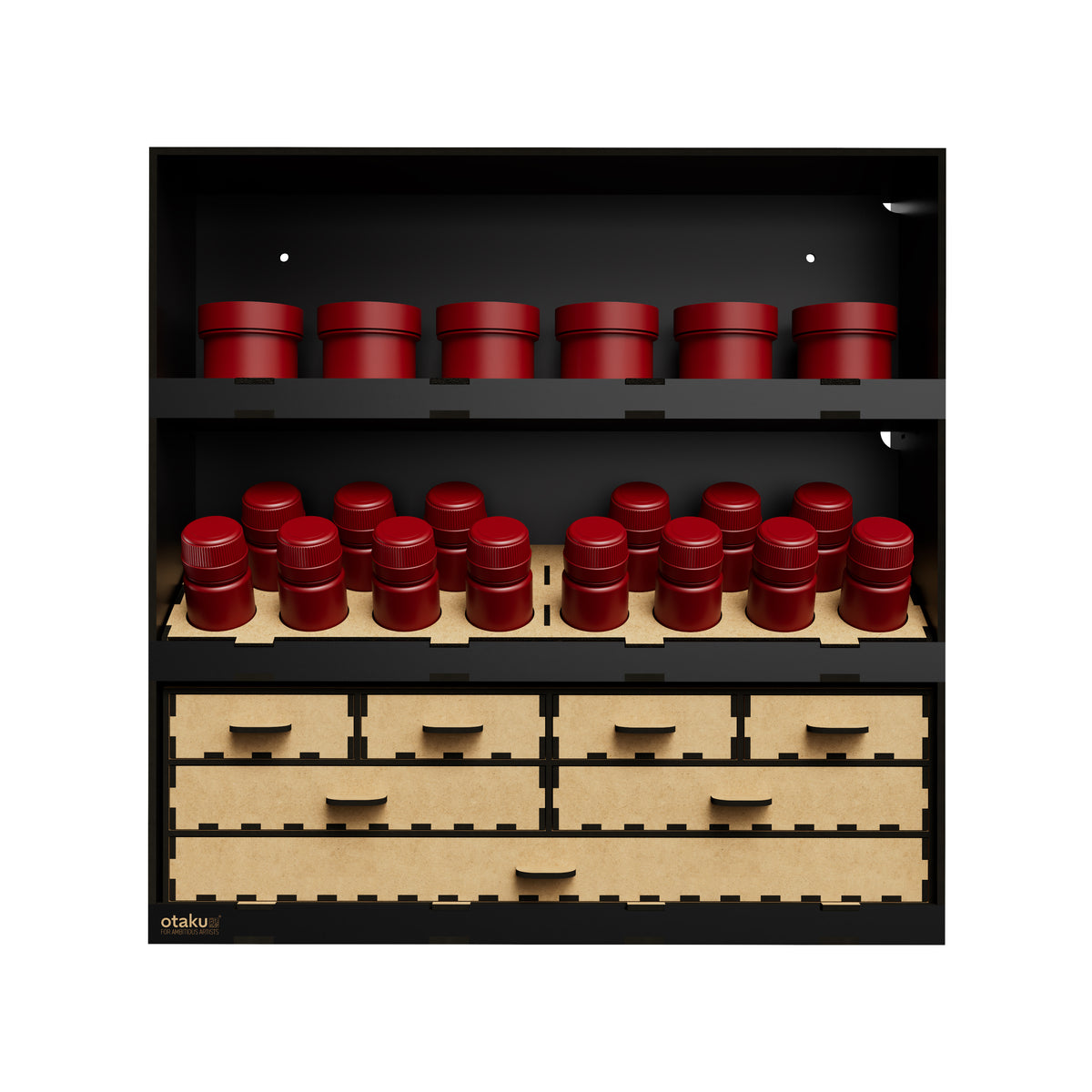 one. shelf: "Der Dioramenbauer" Loadout mit Farben