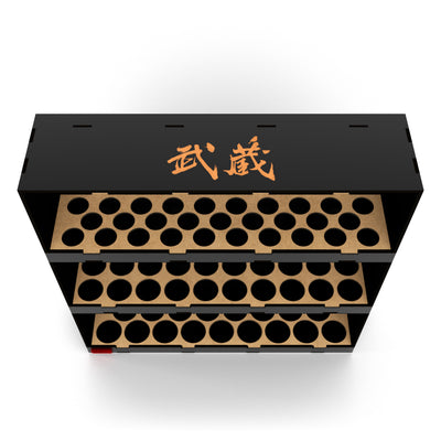 one. - modular paint shelf "Premiere Edition Musashi"/ Starter-Set